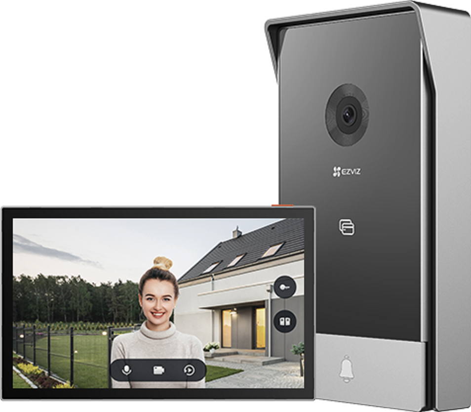EZVIZ HP7 Timbre Videoportero doméstico inteligente WIFI con pantalla Táctil 7"